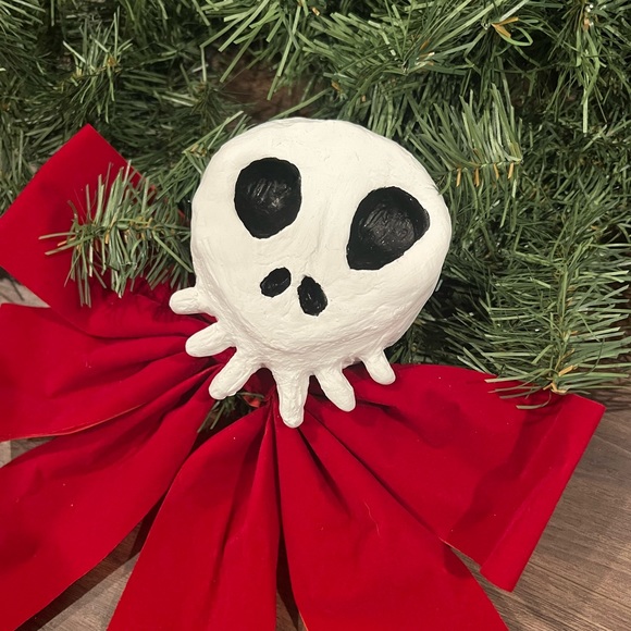 💀🎃🎄 Man eating wreath nightmare before Christmas handmade Christmas decor - Picture 6 of 8
